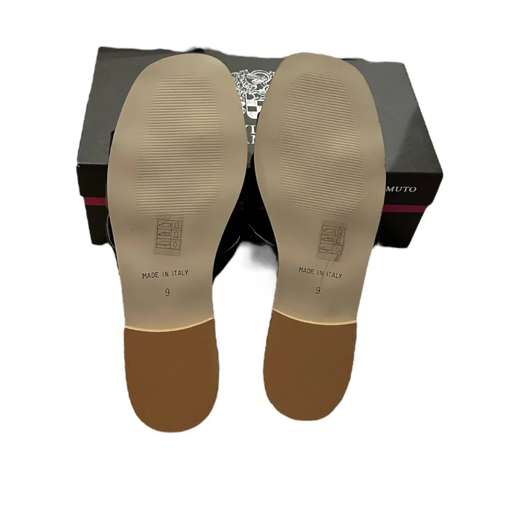 Vince Camuto | Women’s Black Olya Slide Sandals | Size 9 | NIB - Picture 3 of 7